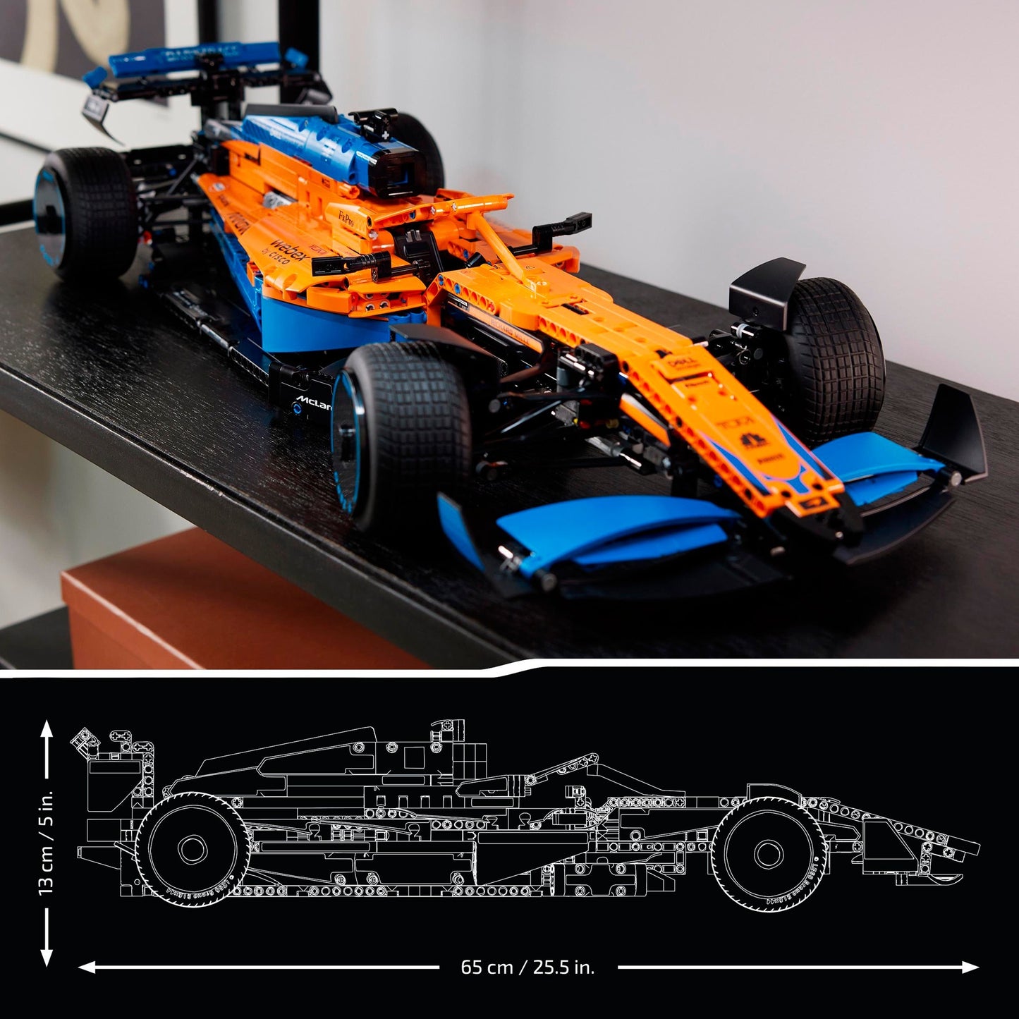 LEGO 42141 Technic McLaren Formel 1 Rennwagen, Konstruktionsspielzeug