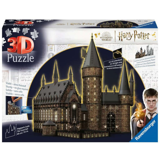 Ravensburger 3D Puzzle Hogwarts Schloss - Die Grosse Halle Night Edition