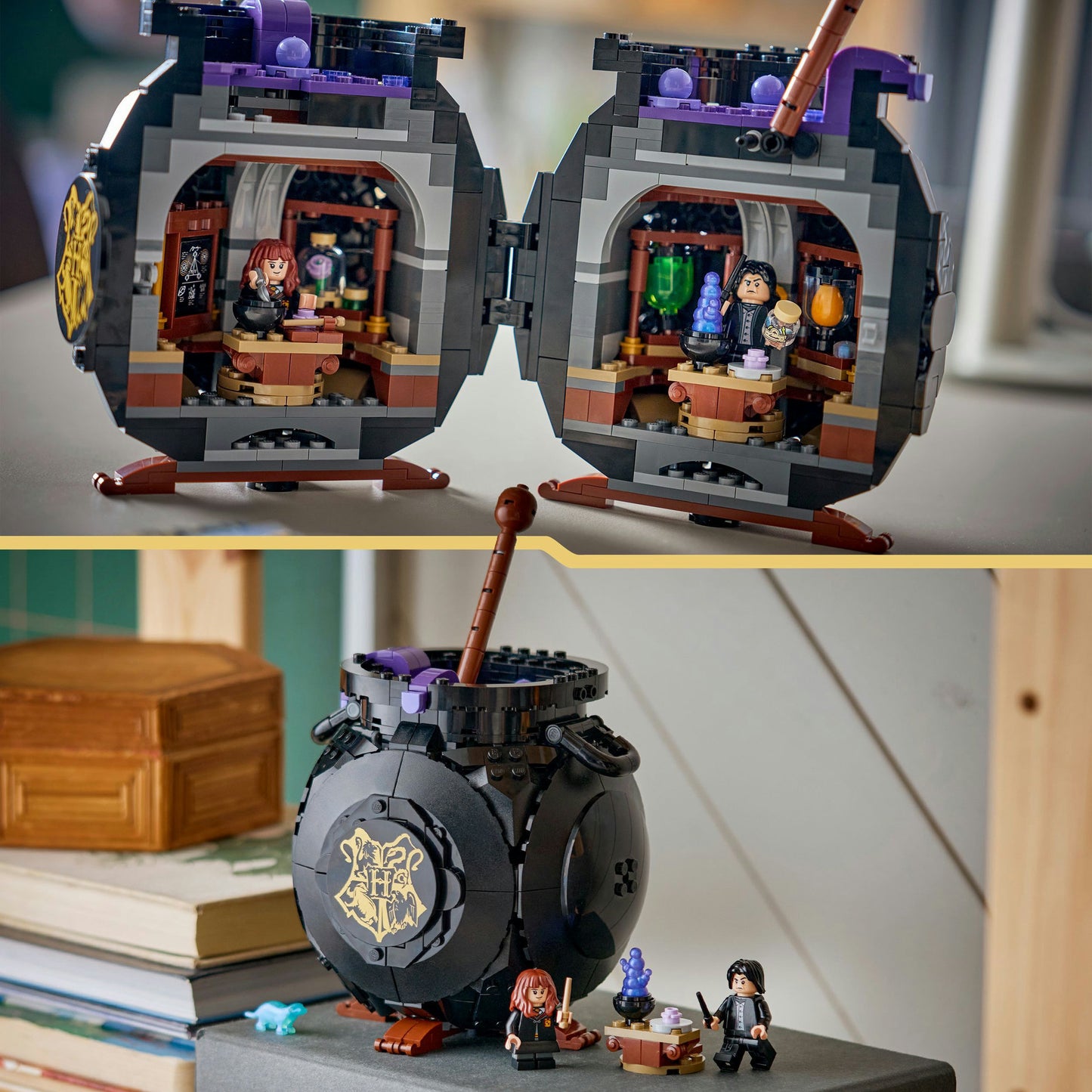 76464 Harry Potter Geheimes Klassenzimmer für Zaubertränke, Konstruktionsspielzeug