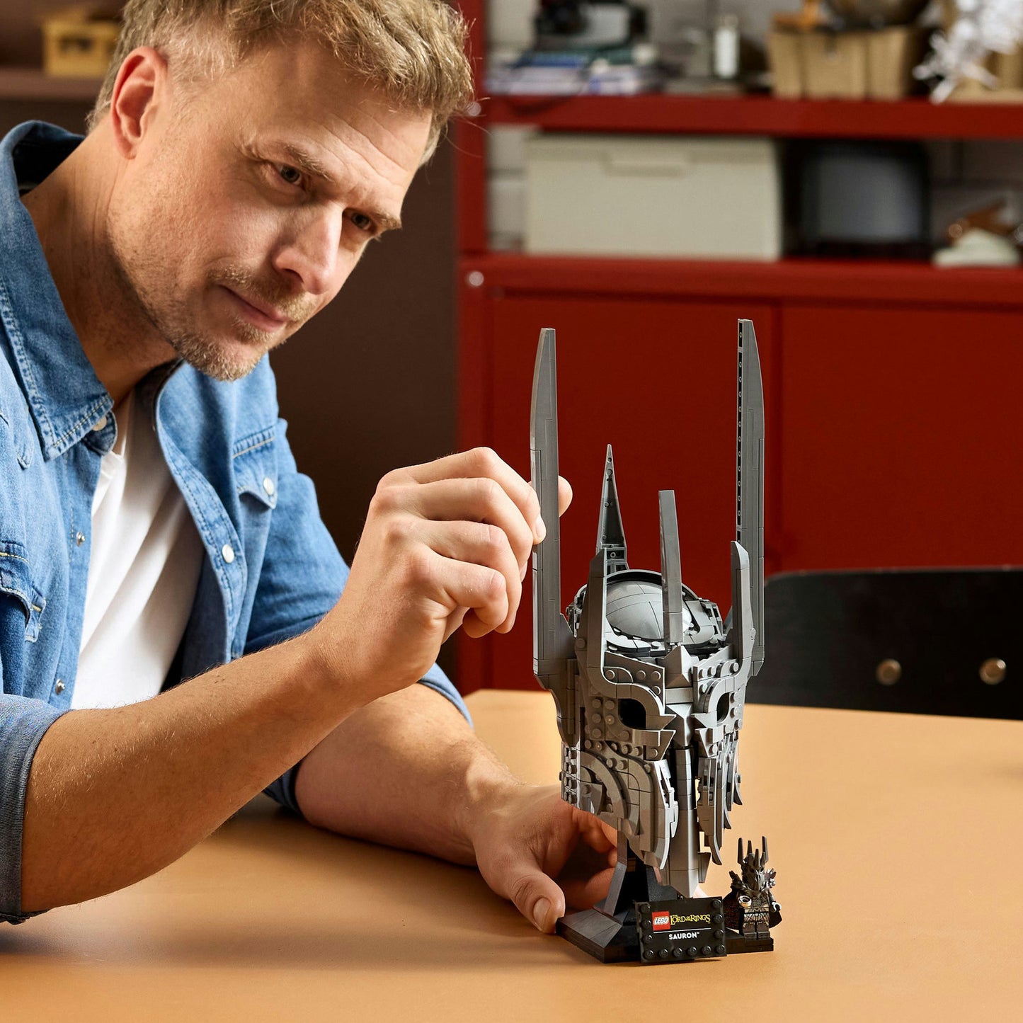 11373 Icons Der Herr Ringe: Saurons Helm, Konstruktionsspielzeug