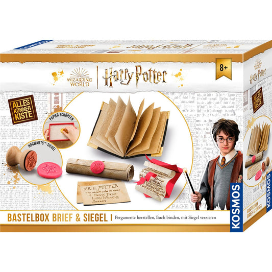 KOSMOS Harry Potter - Bastelbox Brief und Siegel, Basteln