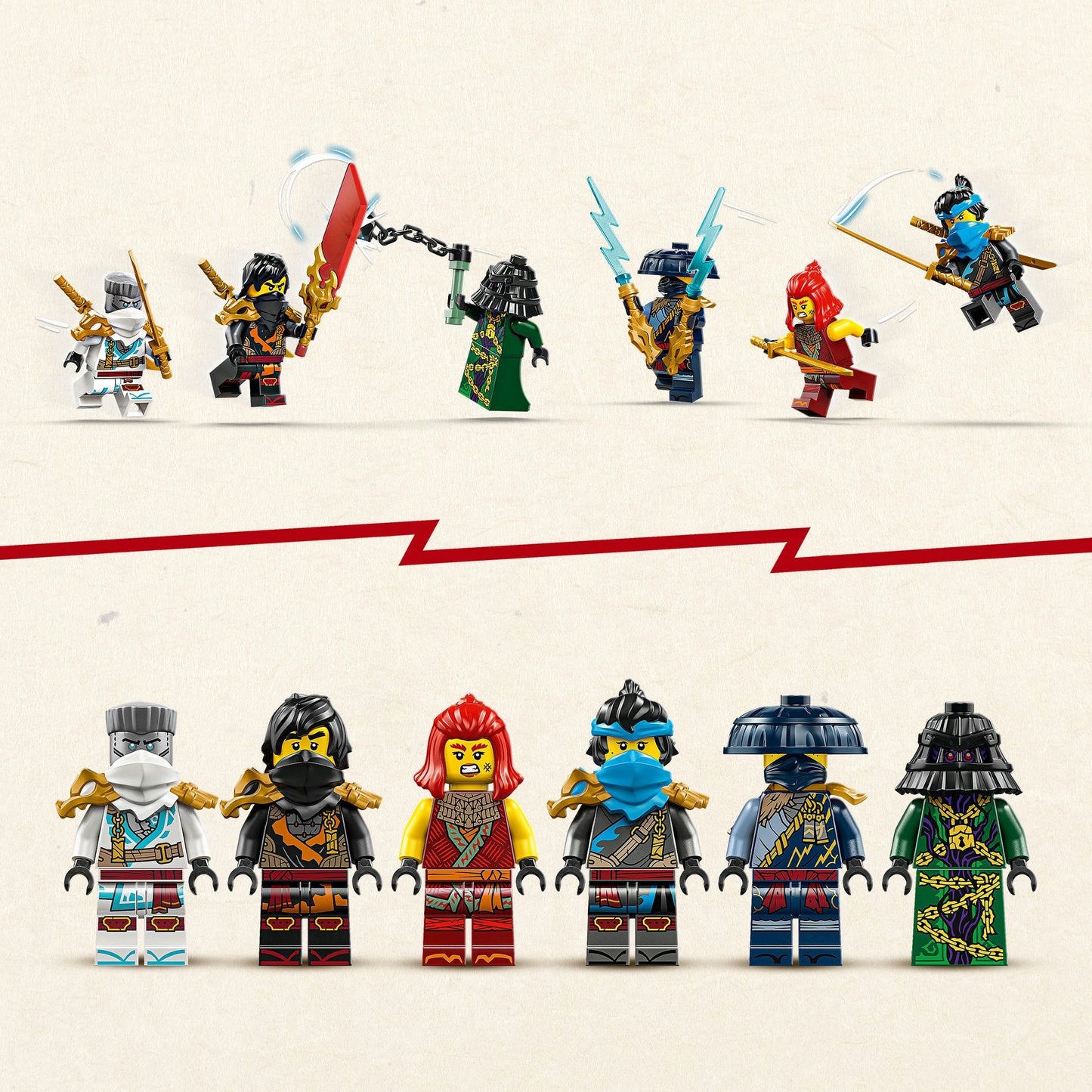 71848 Ninjago Der Tempel-Flugsegler, Konstruktionsspielzeug