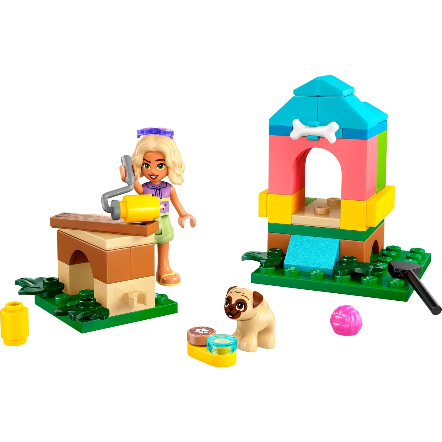 30697 Friends Novas selbstgebaute Hundehütte, Konstruktionsspielzeug
