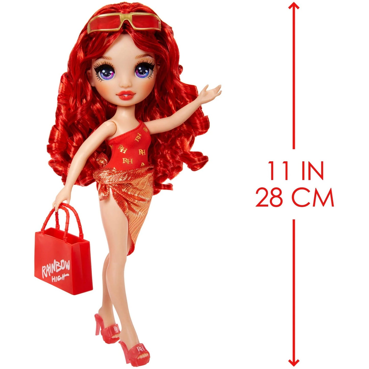 MGA Entertainment Rainbow High Swim & Style - Ruby (Red)