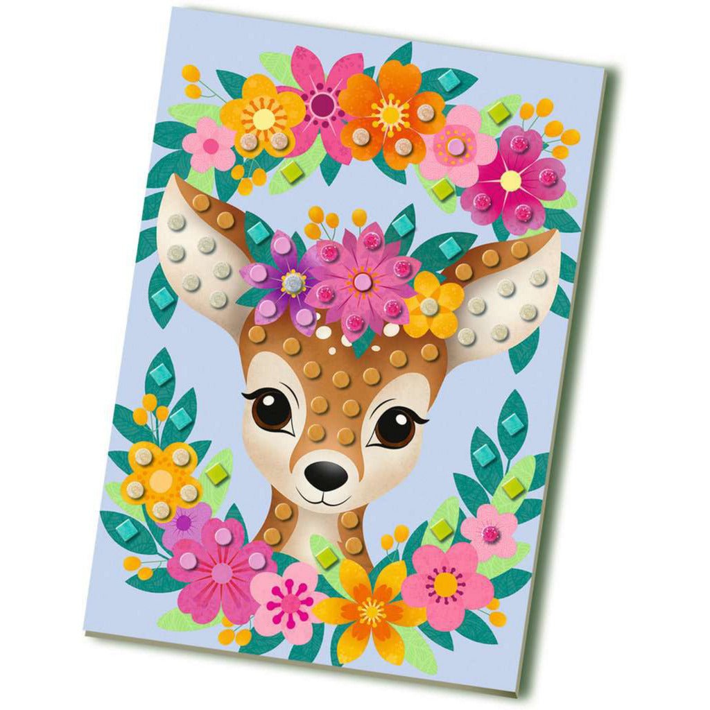 BeCreative - Bastelset DIY Mosaik Mein Bambi, Basteln