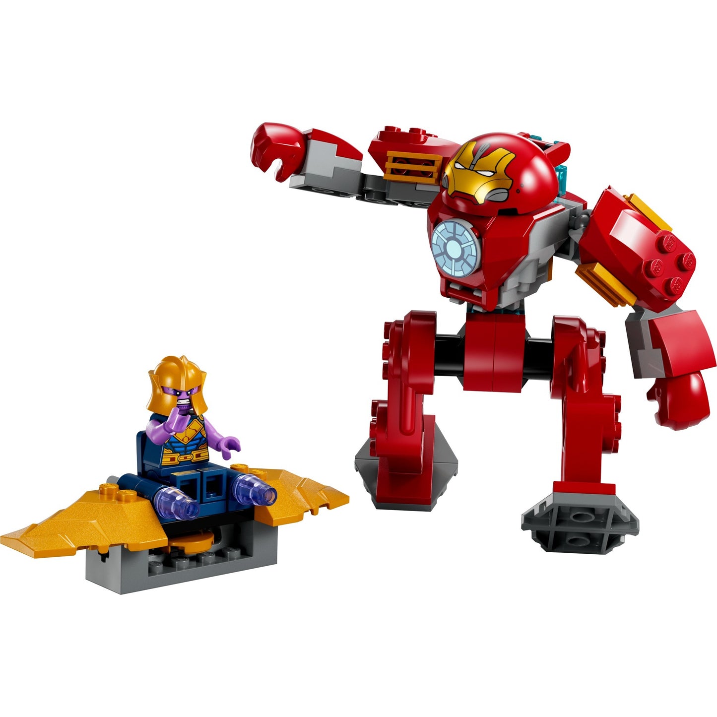 LEGO 76263 Marvel Super Heroes Iron Man Hulkbuster vs. Thanos, Konstruktionsspielzeug