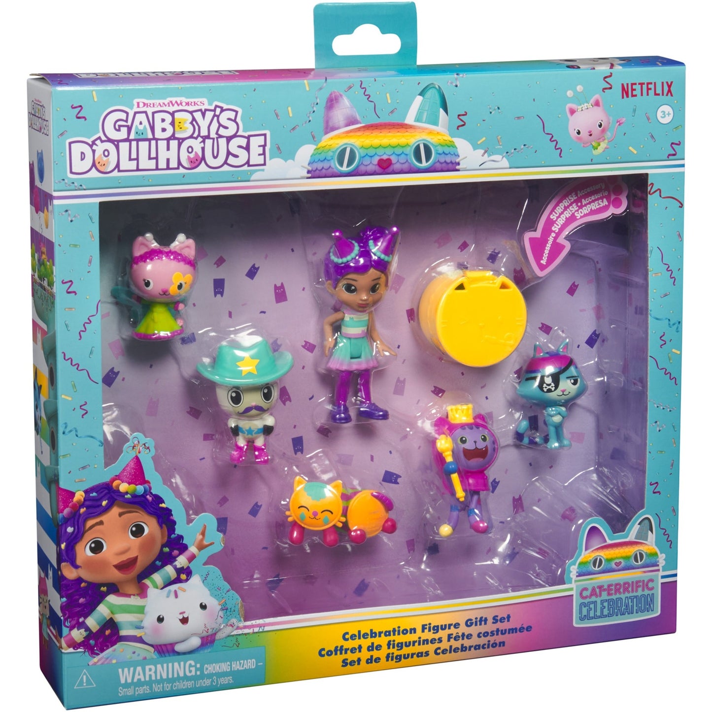 Spinmaster Gabby's Dollhouse - Party-Figuren Geschenkset