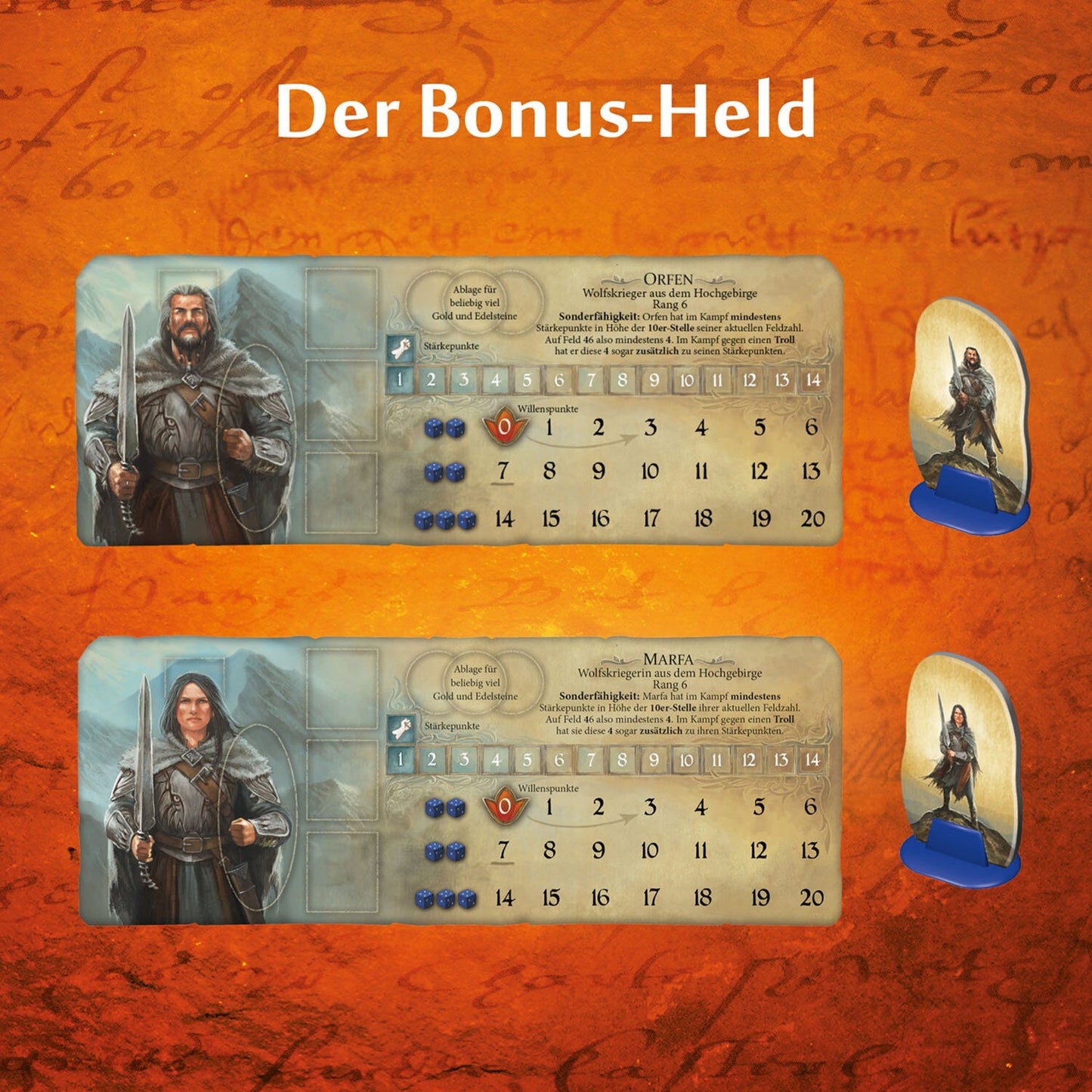 KOSMOS Die Legenden von Andor - Die Bonus-Box, Brettspiel