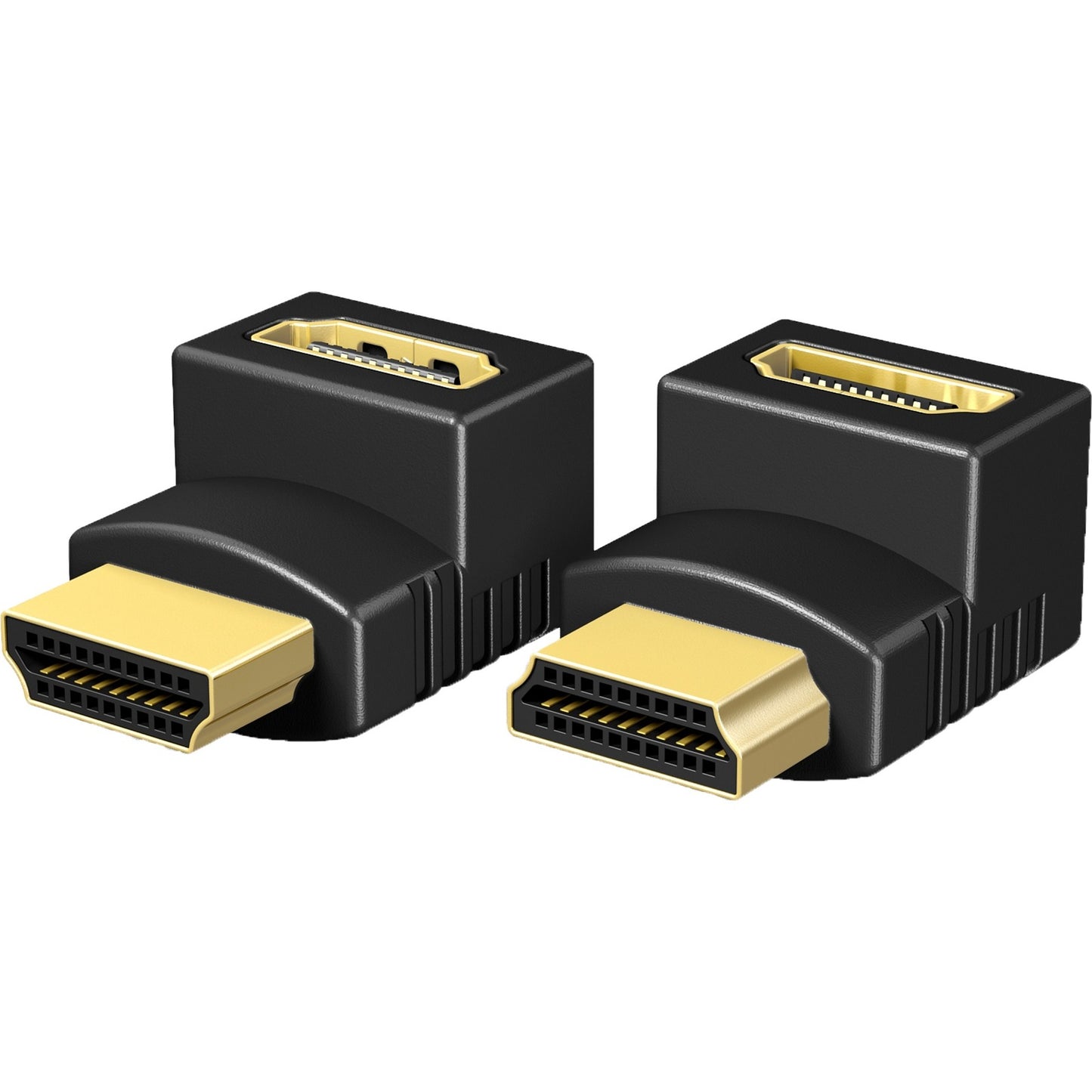 Icy Box IB-CB009-1, HDMI (Stecker) > HDMI (Buchse) (schwarz)