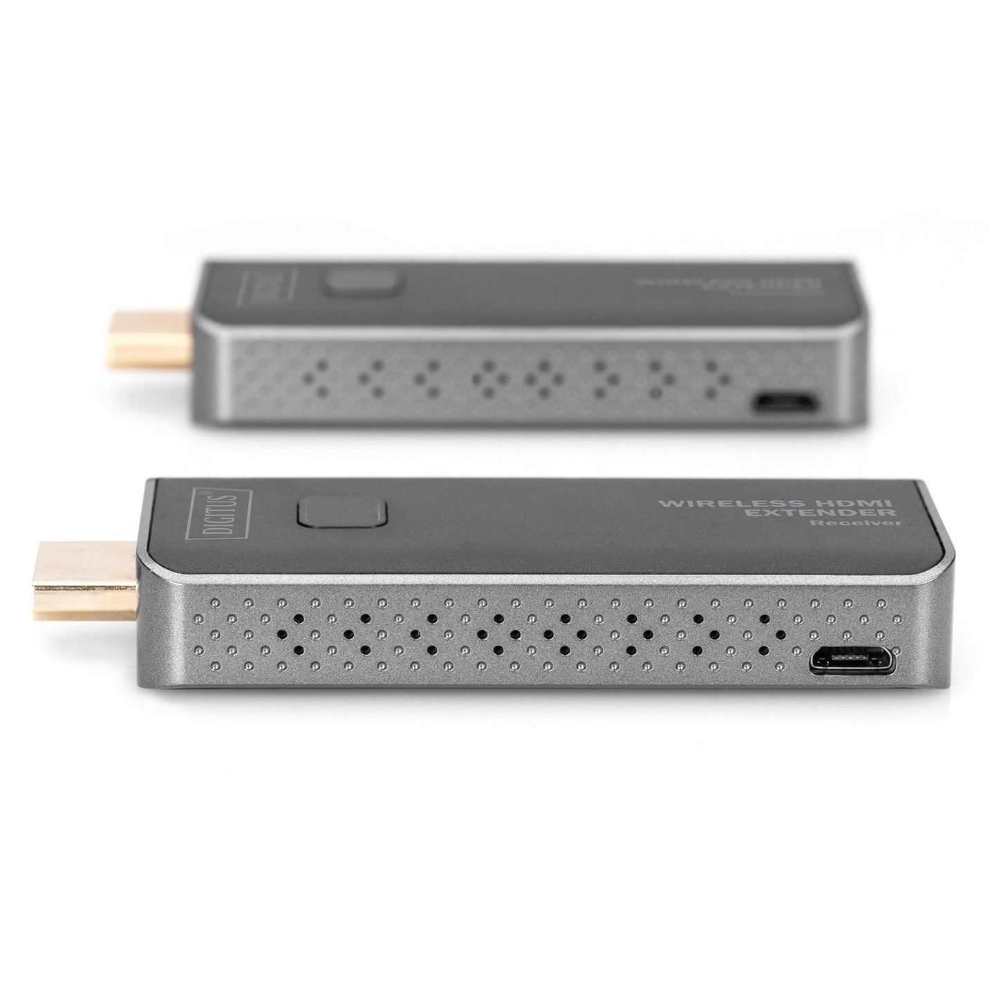 Digitus Wireless Video Extender HDMI > HDMI, 50 Meter, HDMI Verlängerung (schwarz/silber, Sendeeinheit + Empfängereinheit)