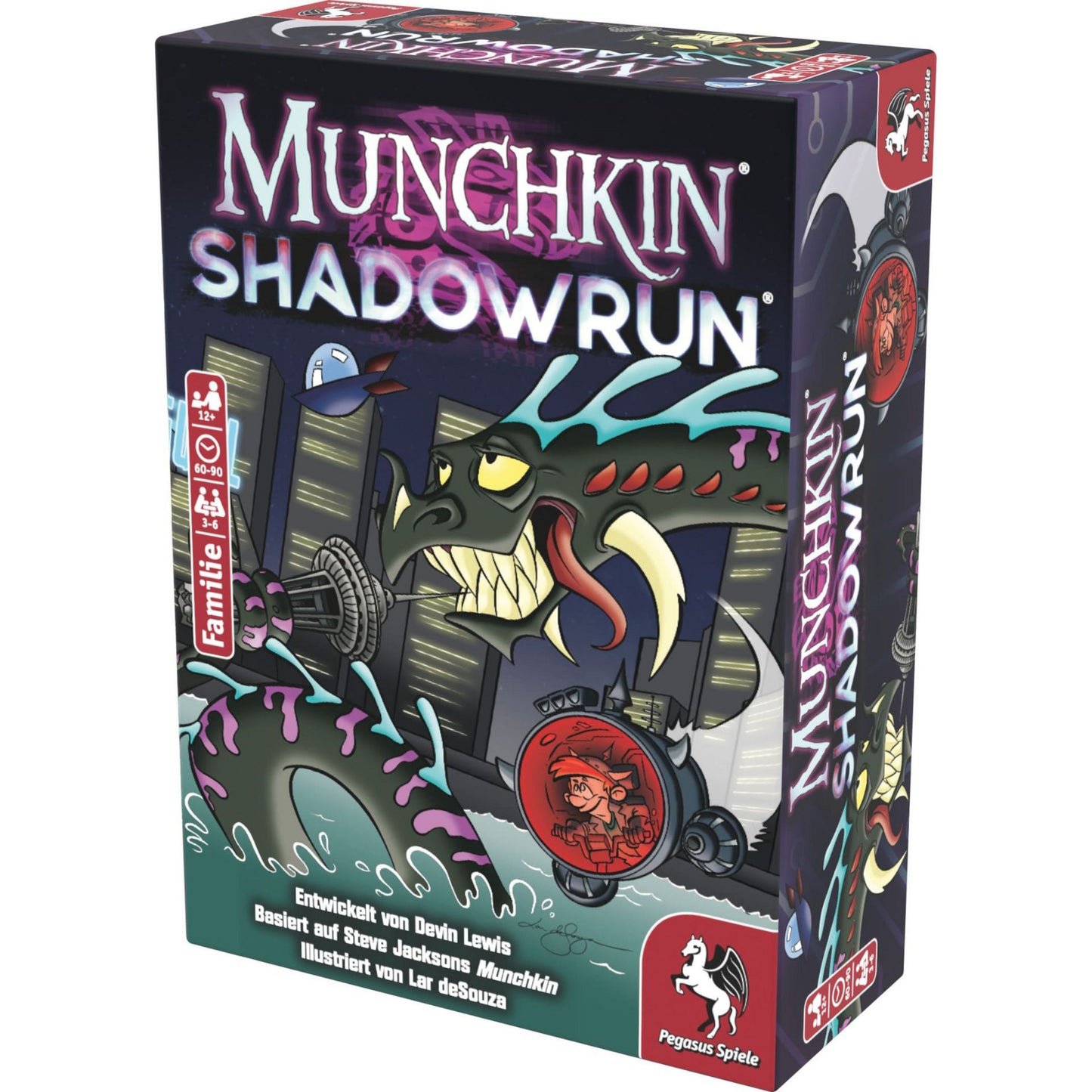 Munchkin Shadowrun, Kartenspiel
