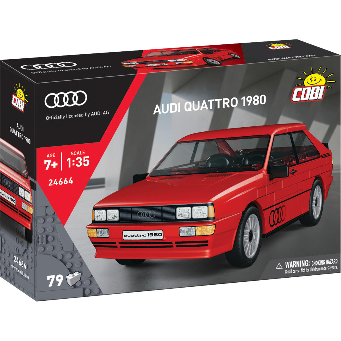 Audi Quattro 1980, Konstruktionsspielzeug