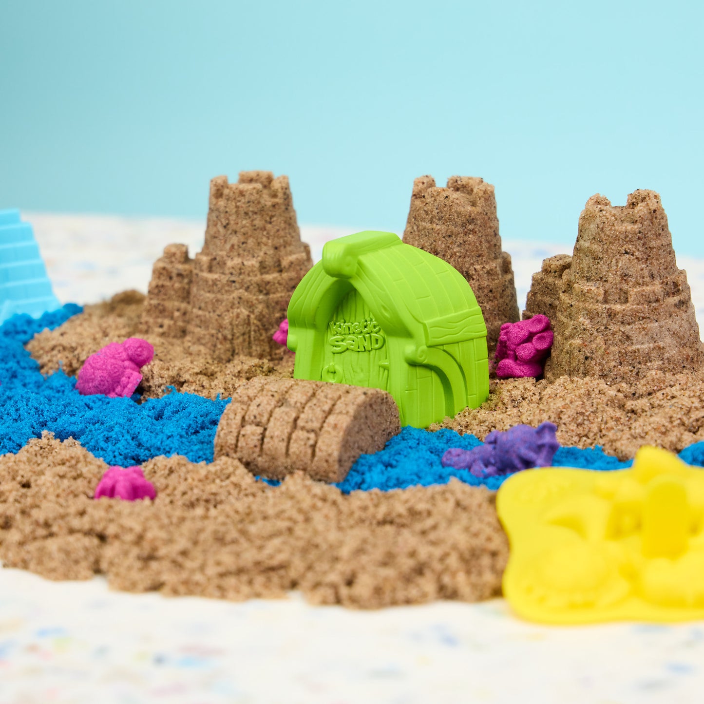 Kinetic Sand - Strand Abenteuer Set, Spielsand