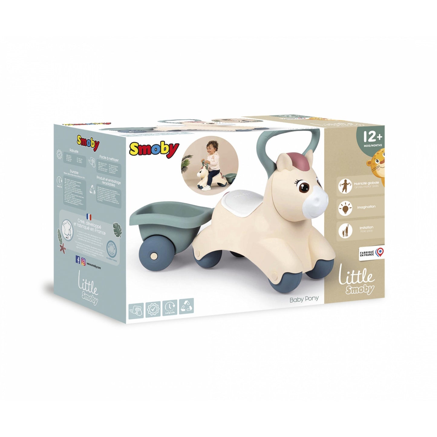 Little Smoby Rutscherfahrzeug Baby-Pony