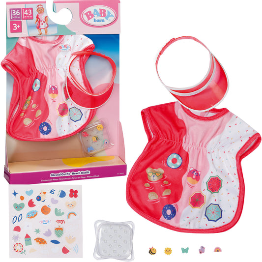 BABY born Strand-Outfit 43cm, Puppenzubehör