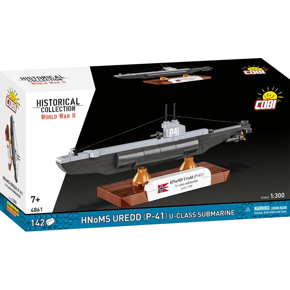 HNoMS Uredd (P-41) U-class submarine, Konstruktionsspielzeug