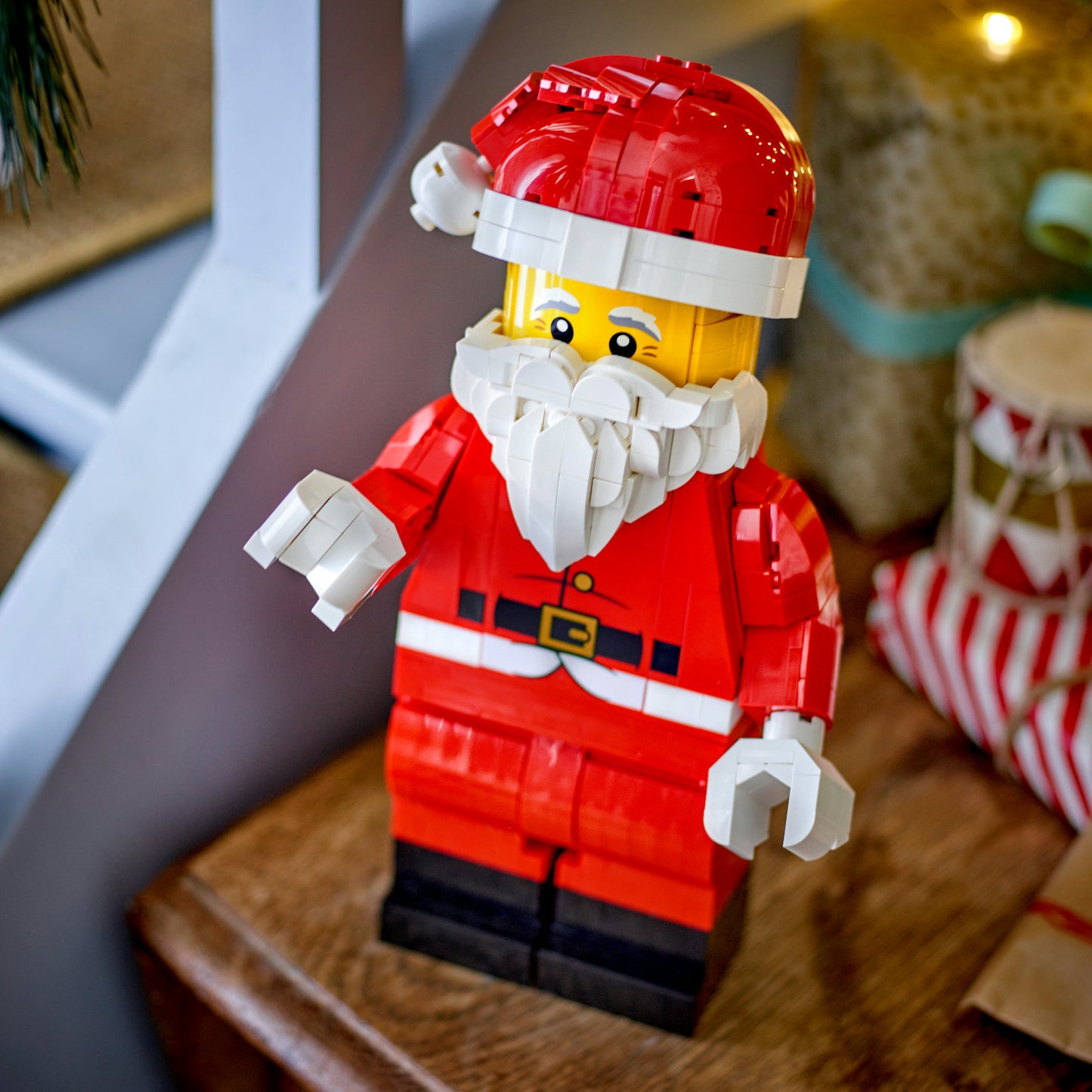40820 Grosse Weihnachtsmann-Minifigur, Konstruktionsspielzeug