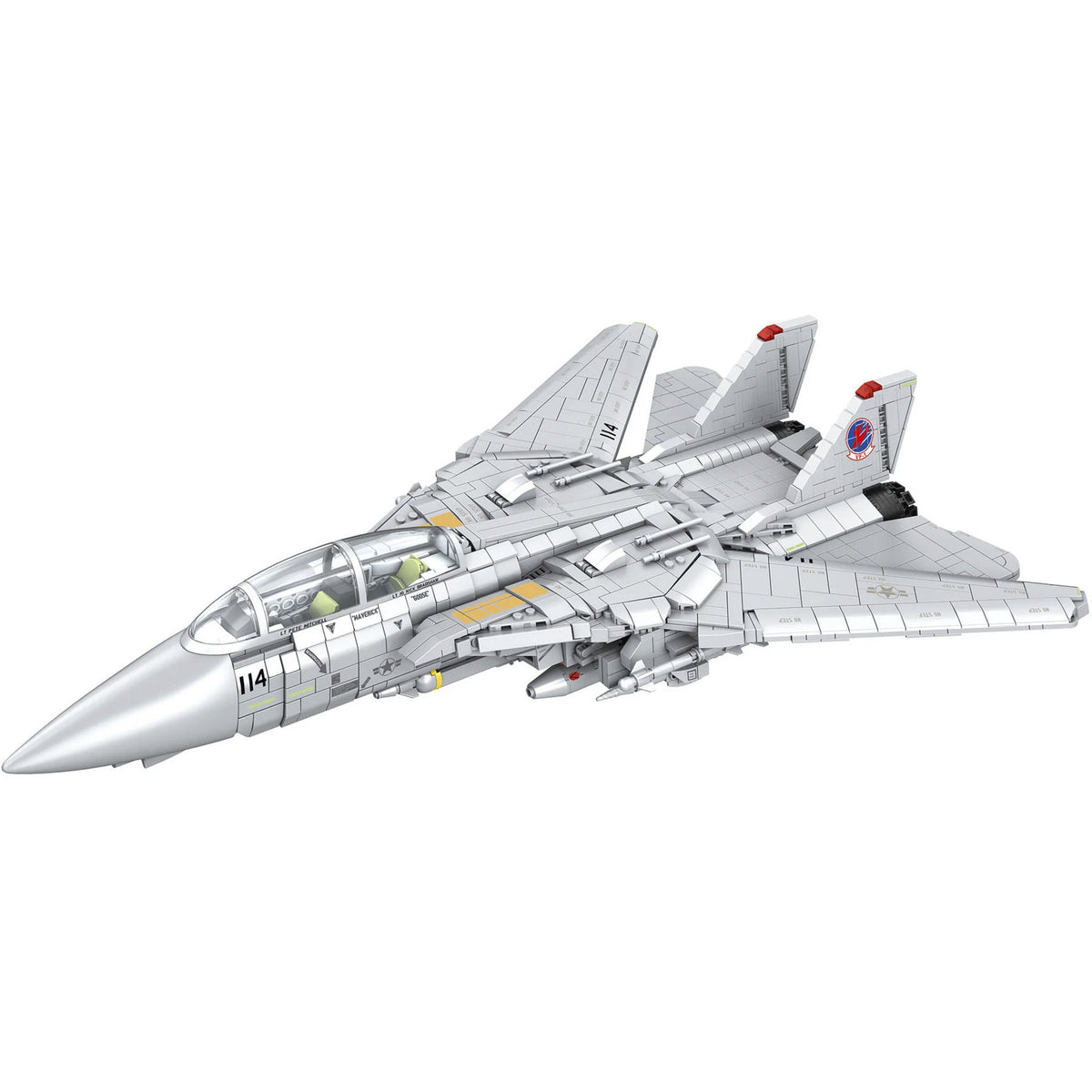 Maverick's F-14A Tomcat Top Gun - Brick System, Konstruktionsspielzeug