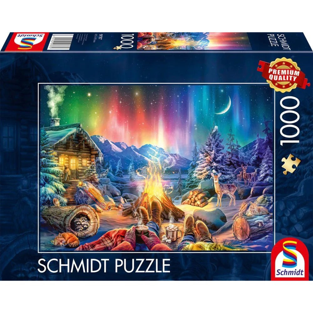 Schmidt Spiele Lagerfeuerromantik unterm Sternenhimmel (1000 Teile)