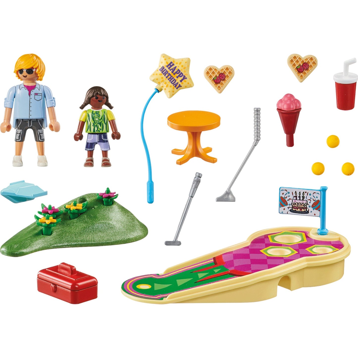 PLAYMOBIL 71449 City Life Minigolf, Konstruktionsspielzeug