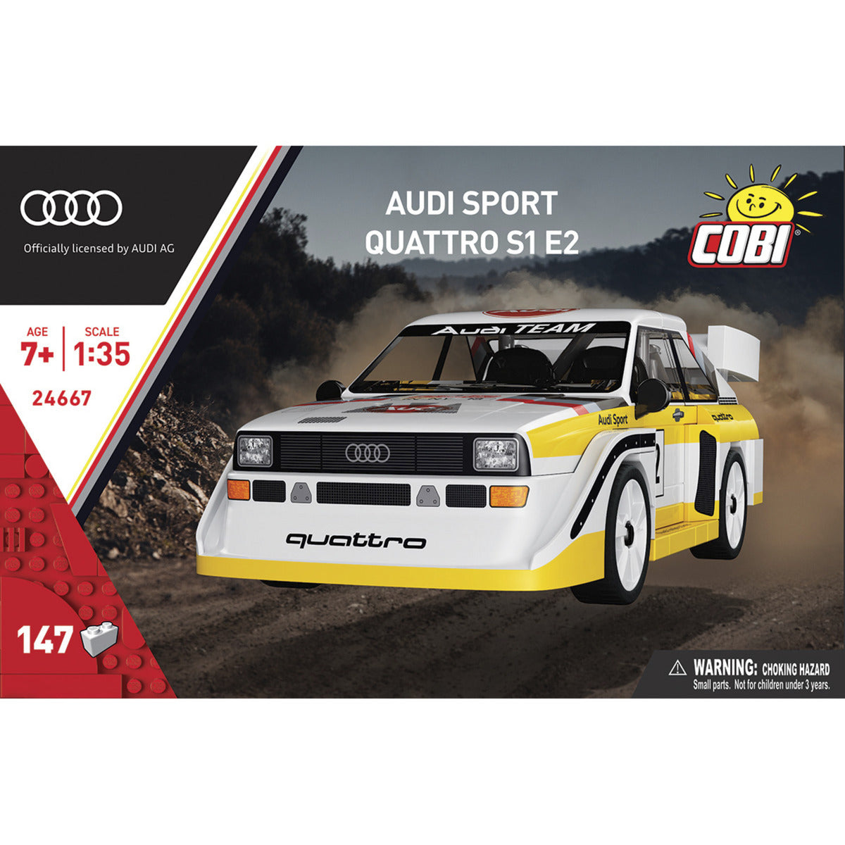 Audi quattro S1 E2, Konstruktionsspielzeug