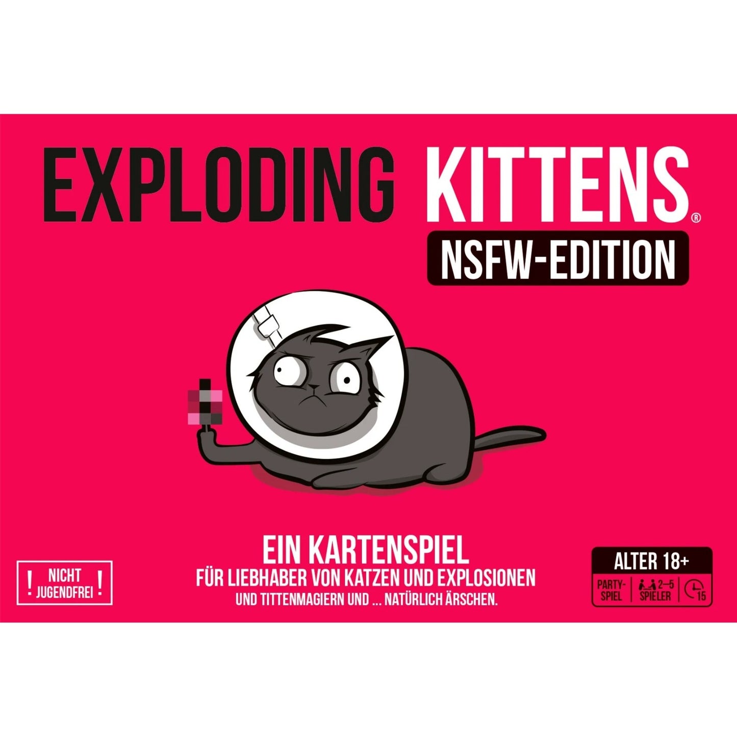 Asmodee Exploding Kittens - NSFW-Edition, Kartenspiel