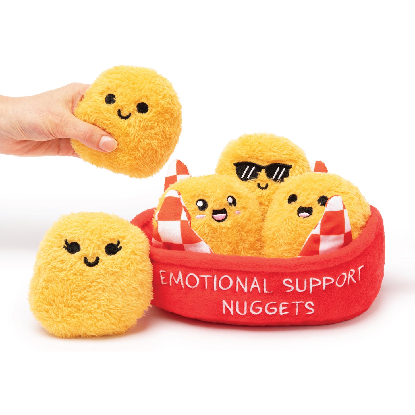 Emotional Support Nuggets, Kuscheltier