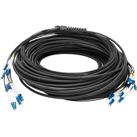 Glasfaser Universal Breakout Kabel, Duplex, LC/UPC Stecker, Singlemode OS2