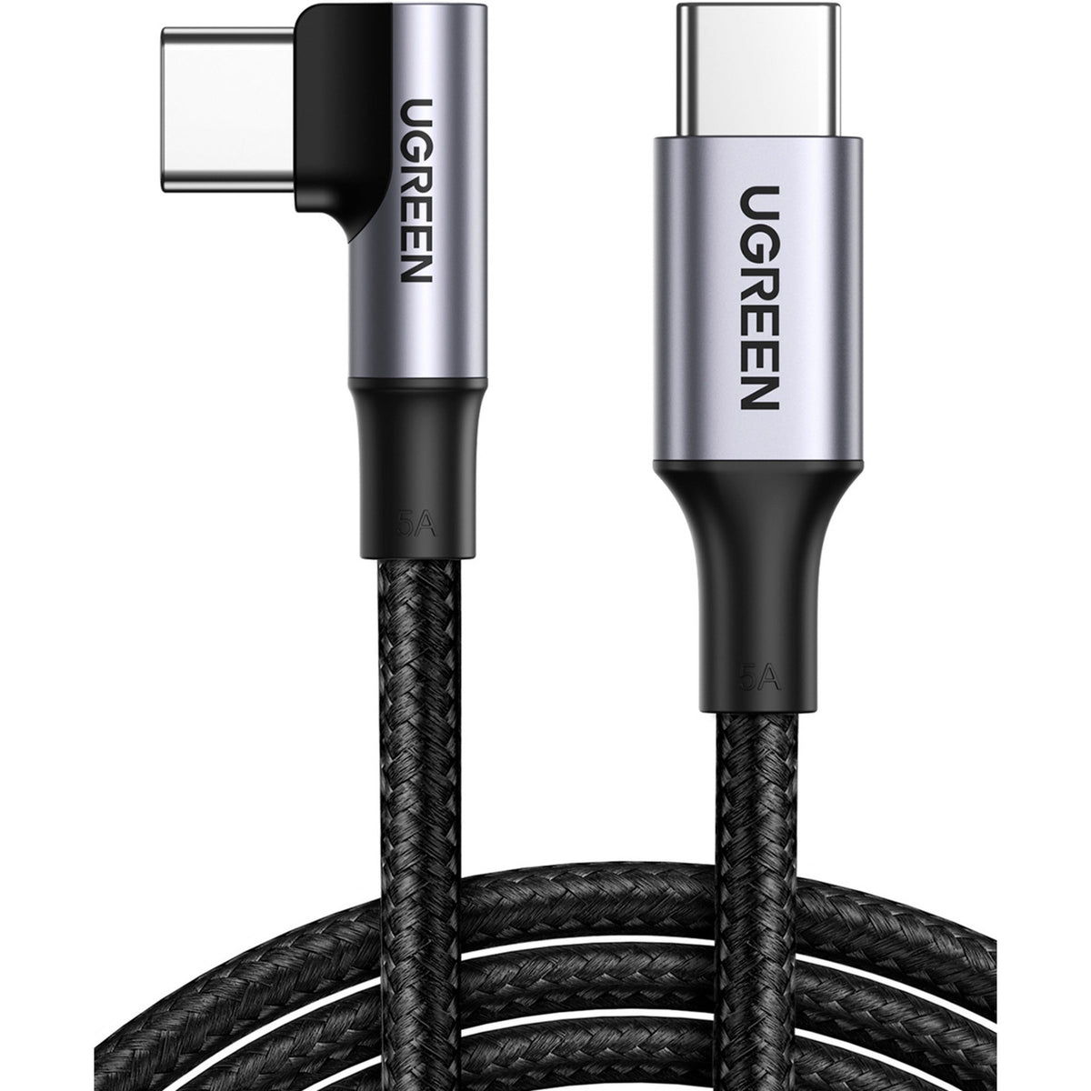 100W USB-C auf USB-C Ladekabel (Winkel 90 Grad)