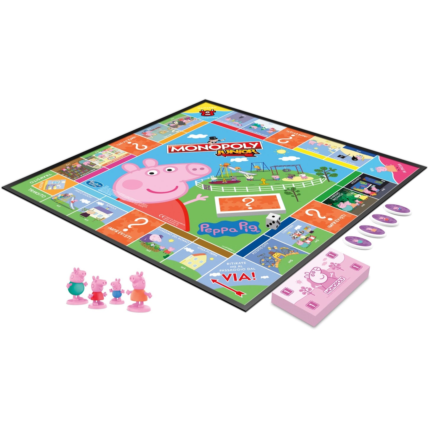 Hasbro Monopoly Junior: Peppa Wutz, Brettspiel