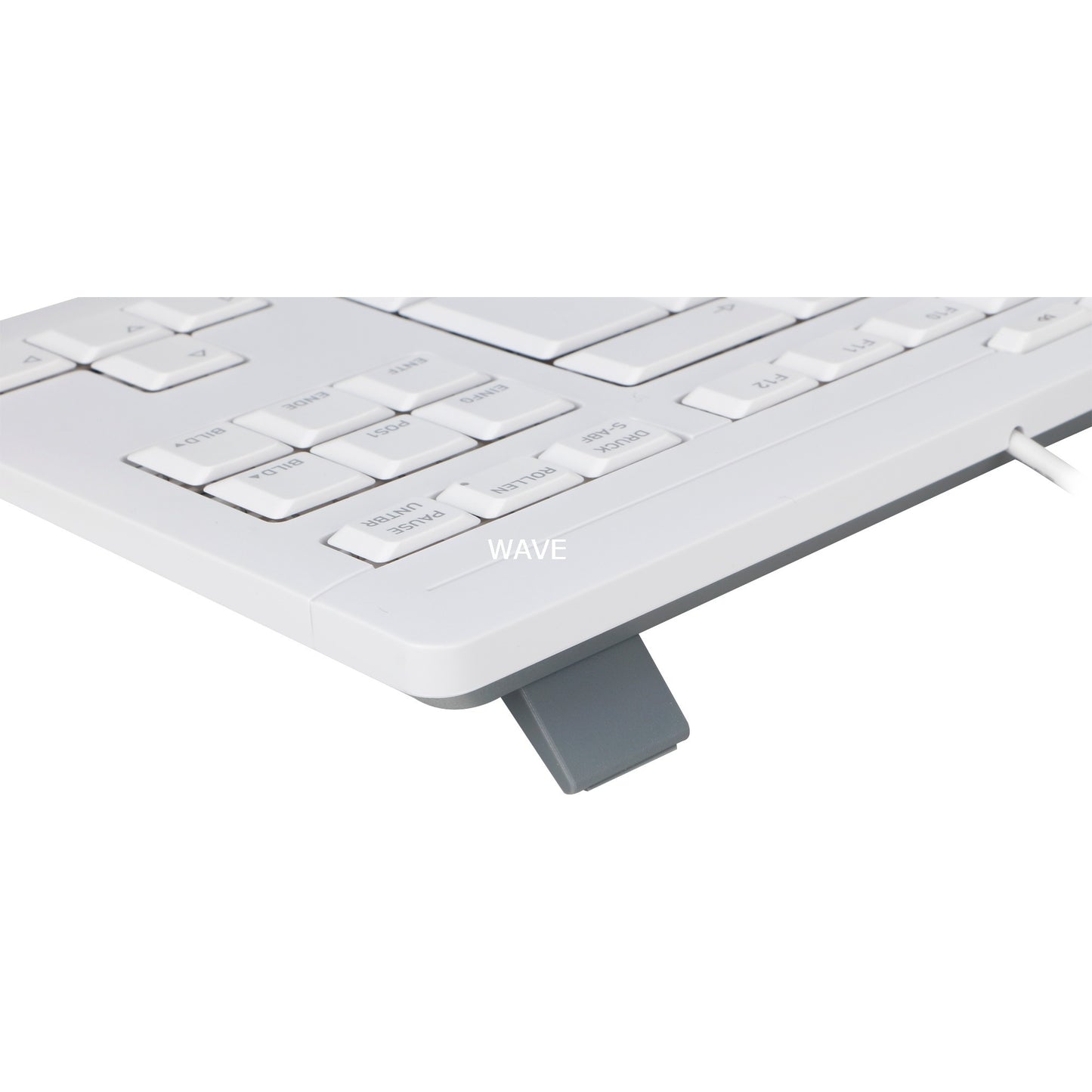 Cherry STREAM KEYBOARD TKL (weiss/grau, DE-Layout, Cherry SX-Scherentechnologie)