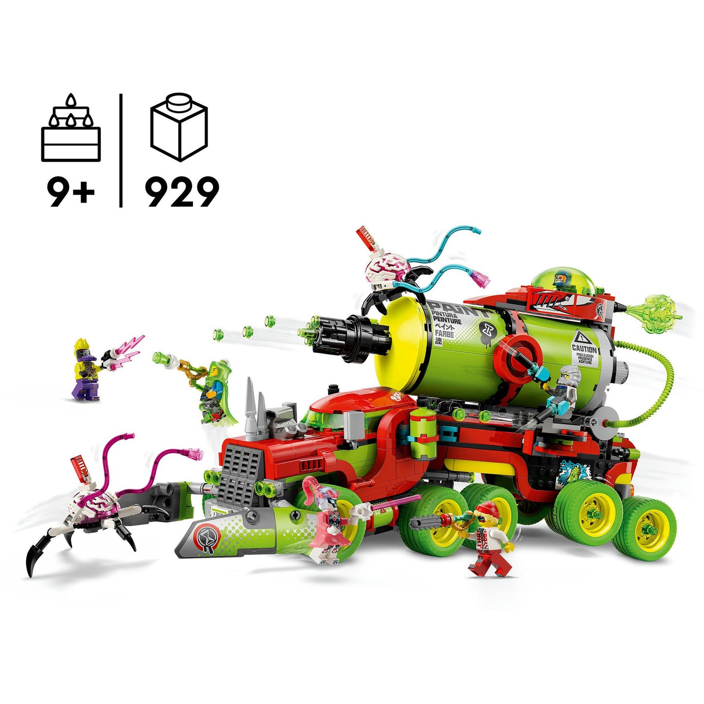 71499 DREAMZz Mateos Sprühdosen-Truck, Konstruktionsspielzeug