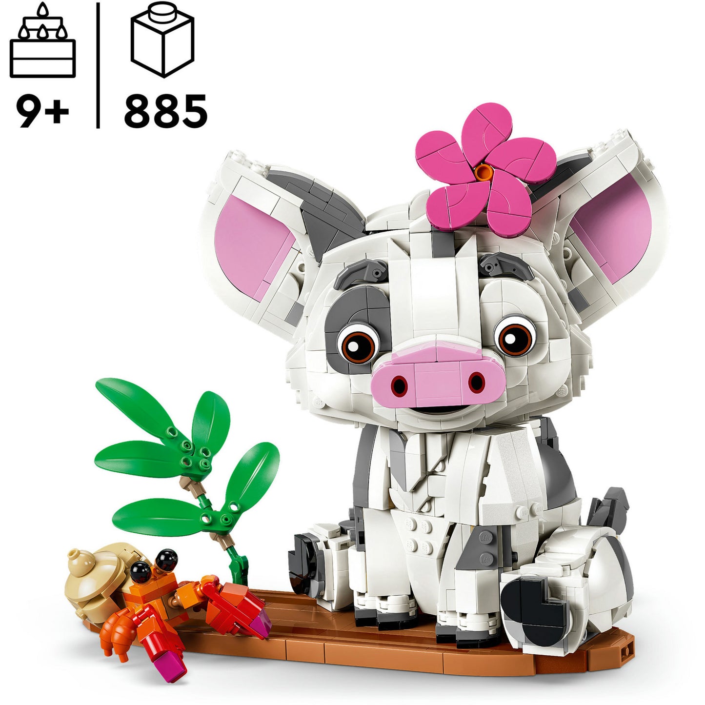 43292 Disney Princess Pua, Konstruktionsspielzeug