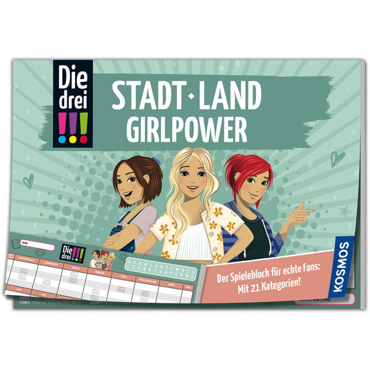 KOSMOS Die drei !!!: Stadt - Land - Girlpower, Gesellschaftsspiel