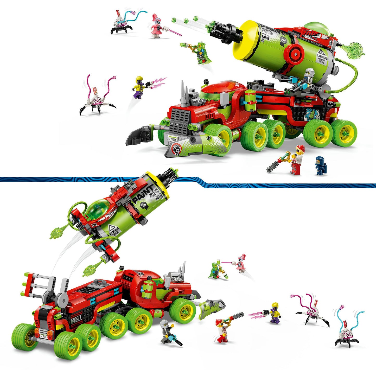 71499 DREAMZz Mateos Sprühdosen-Truck, Konstruktionsspielzeug