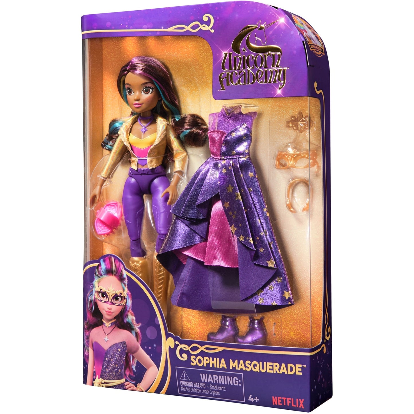 Spinmaster Unicorn Academy - Deluxe Maskenball Sophia