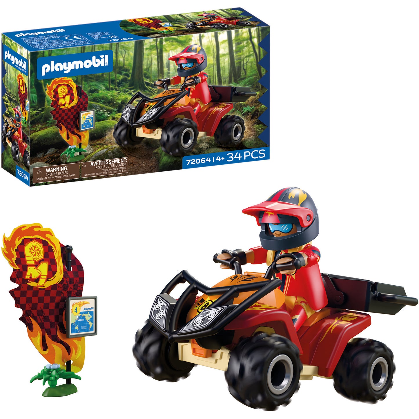 72064 Offroad Quad, Konstruktionsspielzeug