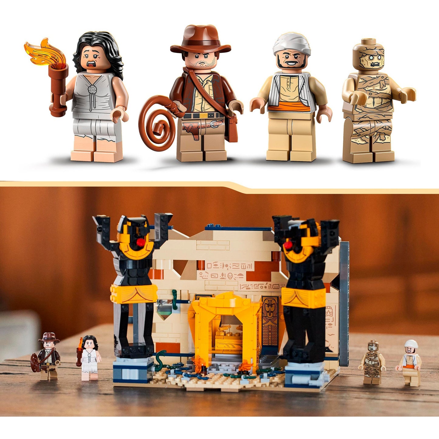 LEGO 77013 Indiana Jones Flucht aus dem Grabmal, Konstruktionsspielzeug