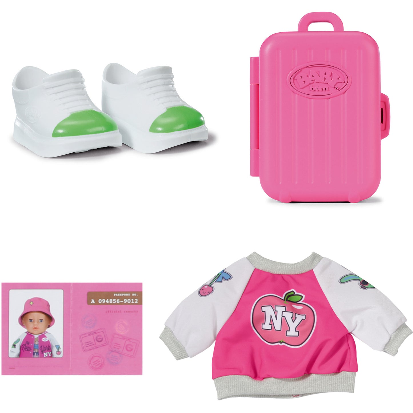 BABY born Deluxe Reise-Outfit 43 cm, Puppenzubehör