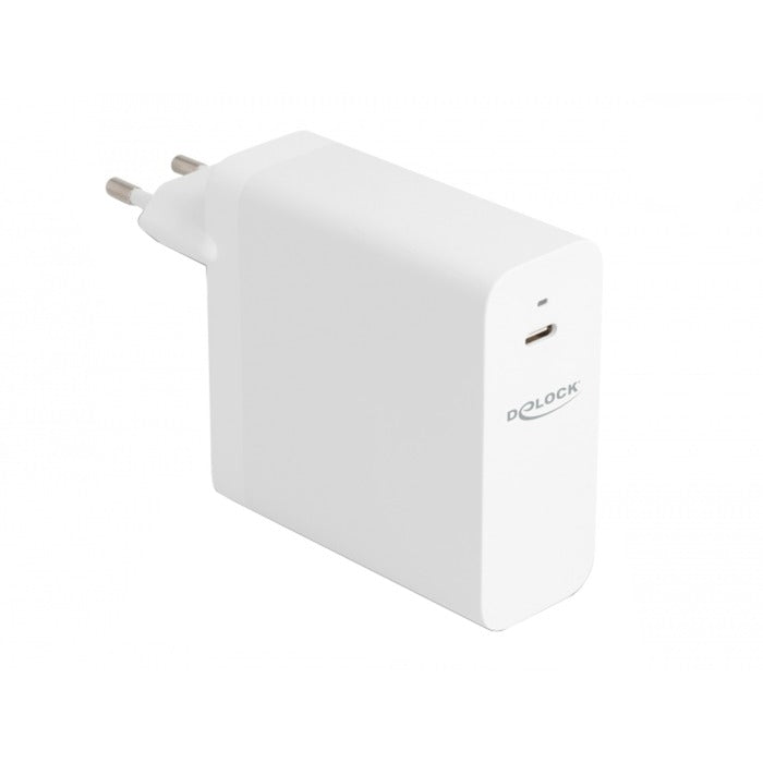 DeLOCK USB GaN Ladegerät 1x USB-C, 140 Watt (weiss, PD 3.1)