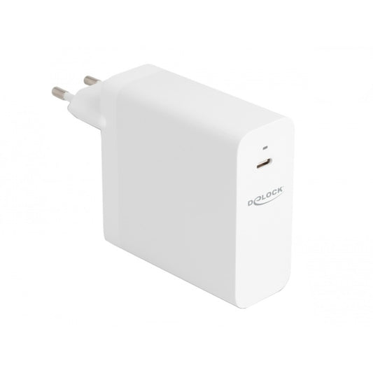 DeLOCK USB GaN Ladegerät 1x USB-C, 140 Watt (weiss, PD 3.1)