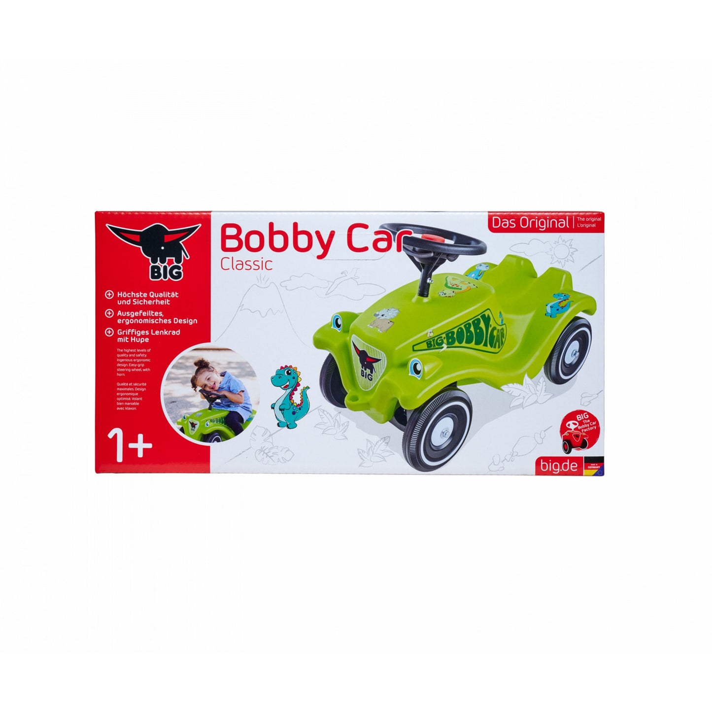 Bobby Car Classic Dino, Rutscher