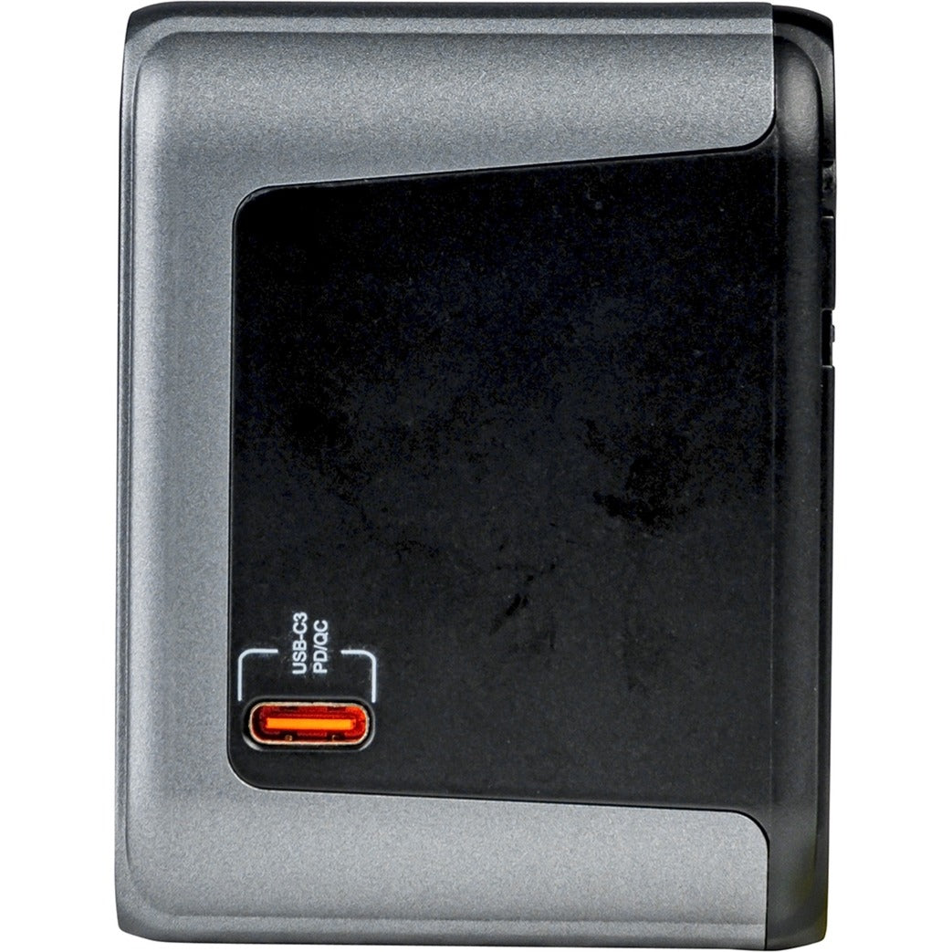 Verbatim Universal-Reiseadapter UTA-03 (schwarz/silber, 2x USB-A, 3x USB-C)