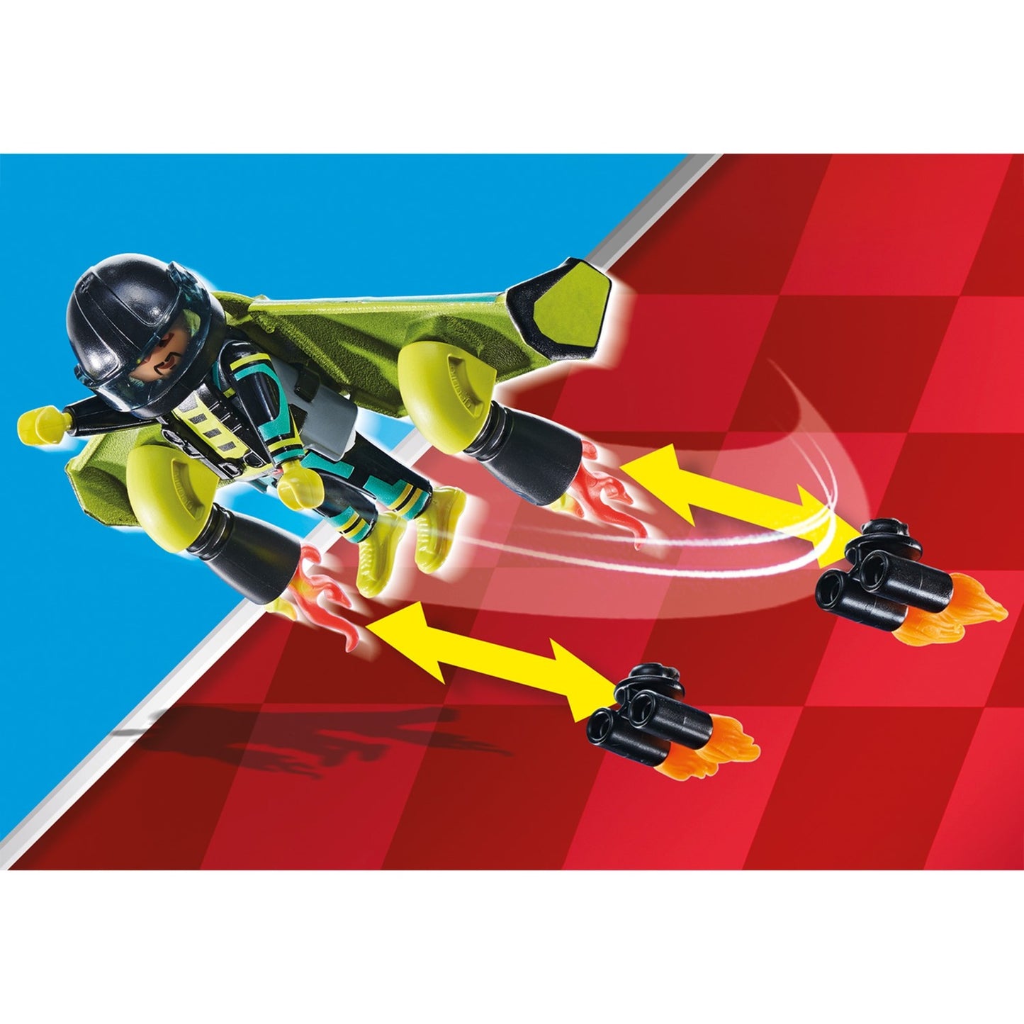 PLAYMOBIL 70834 Air Stuntshow Servicestation, Konstruktionsspielzeug