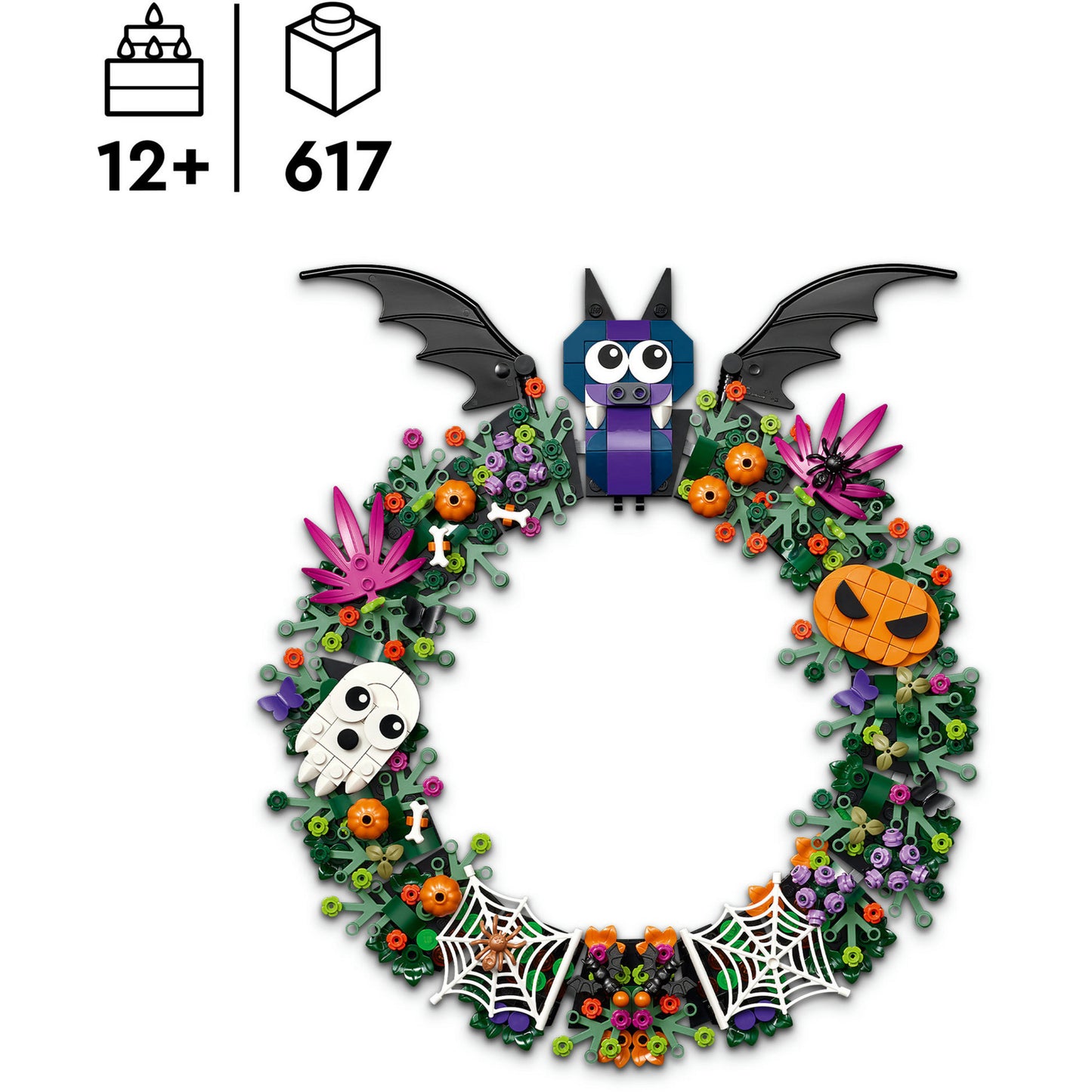 40825 Halloweenkranz, Konstruktionsspielzeug