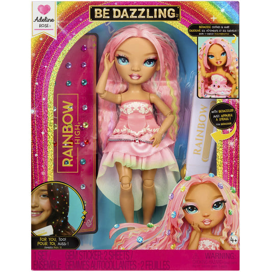 Rainbow High Be Dazzling Fashion Dolls - Adeline Rose, Puppe