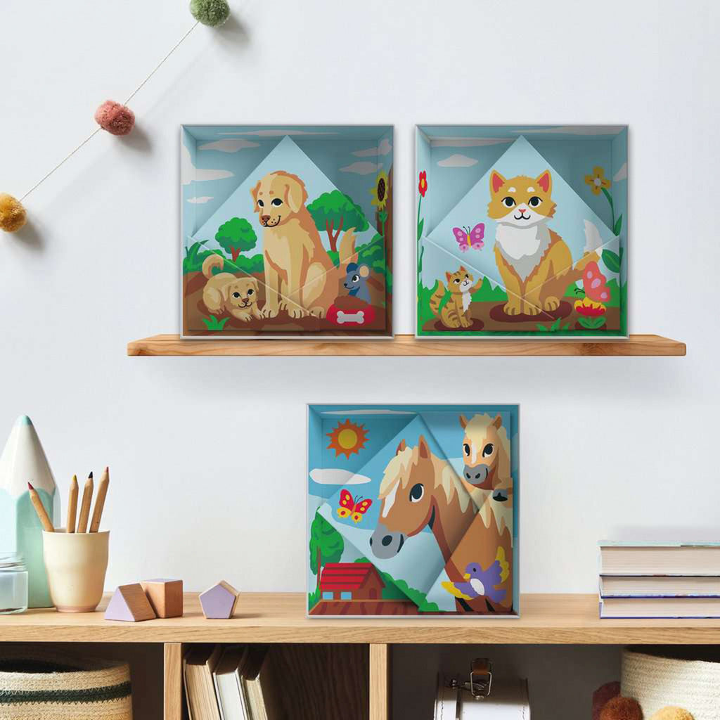 CreArt Do it together - Katze, Malen