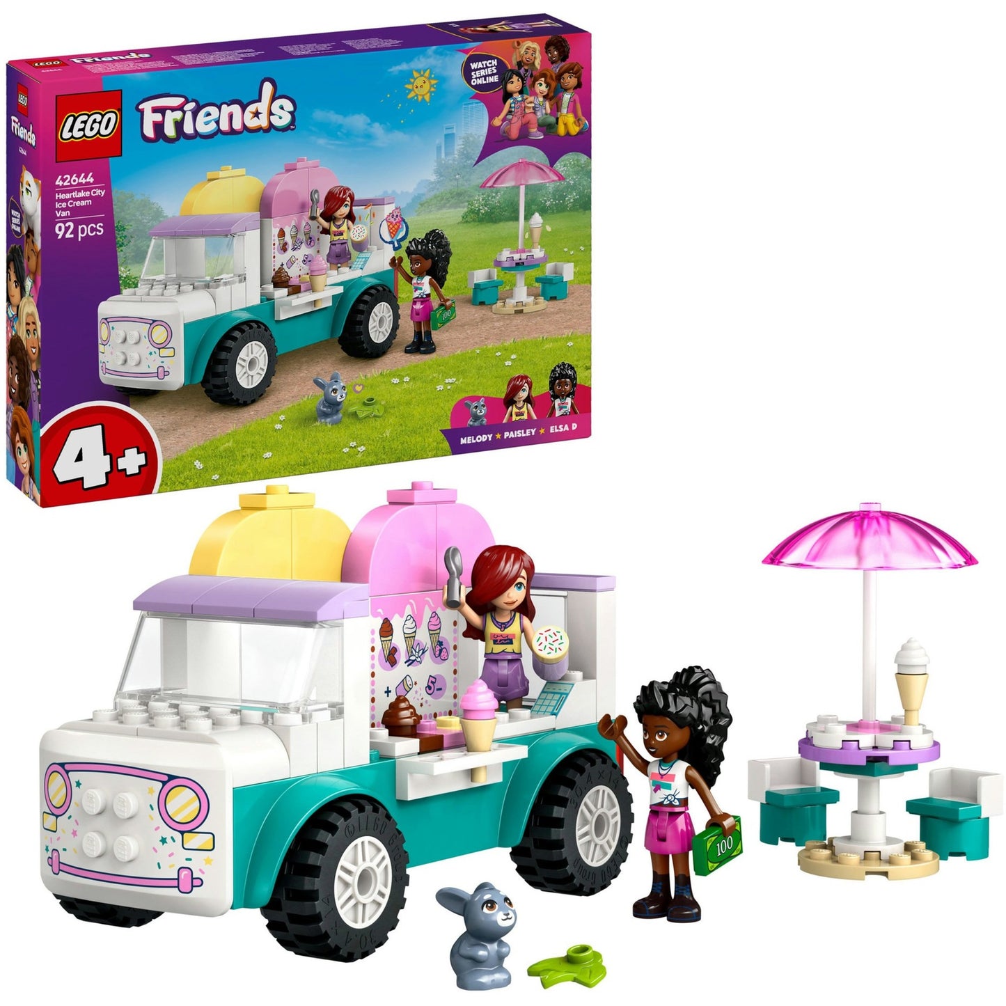 42644 Friends Heartlake City Eiswagen, Konstruktionsspielzeug