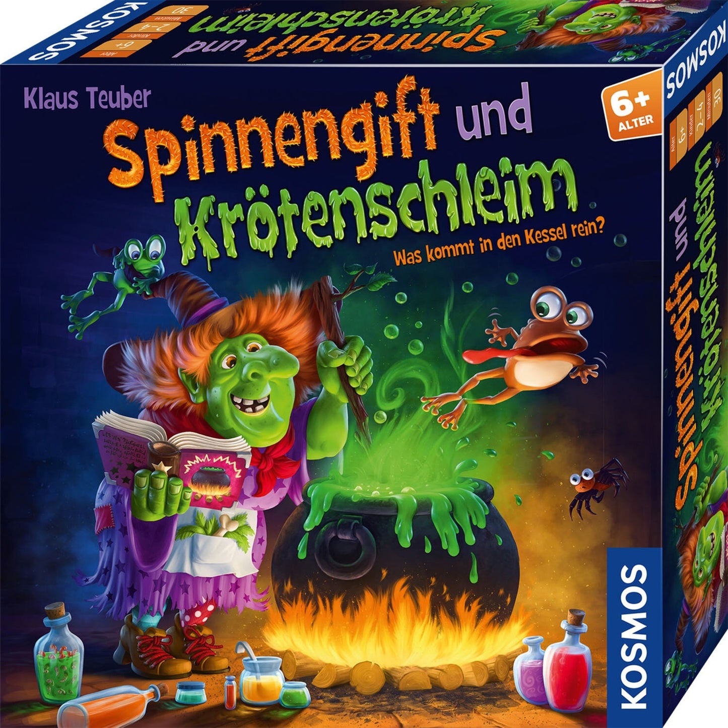 KOSMOS Spinnengift & Krötenschleim, Brettspiel