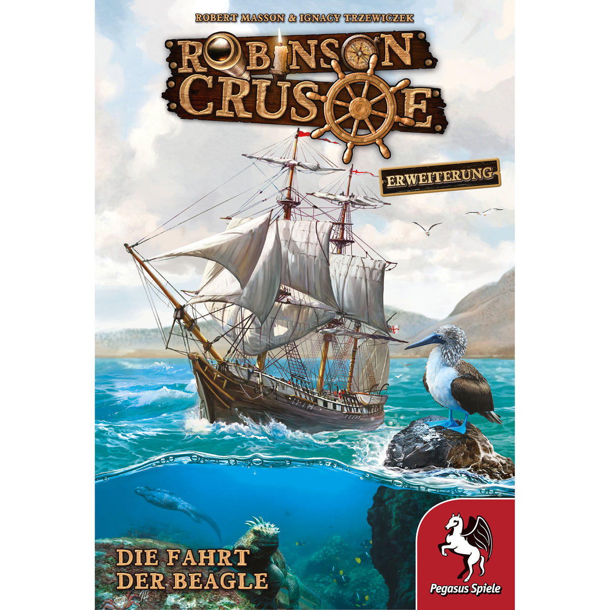 Robinson Crusoe: Die Fahrt der Beagle, Brettspiel
